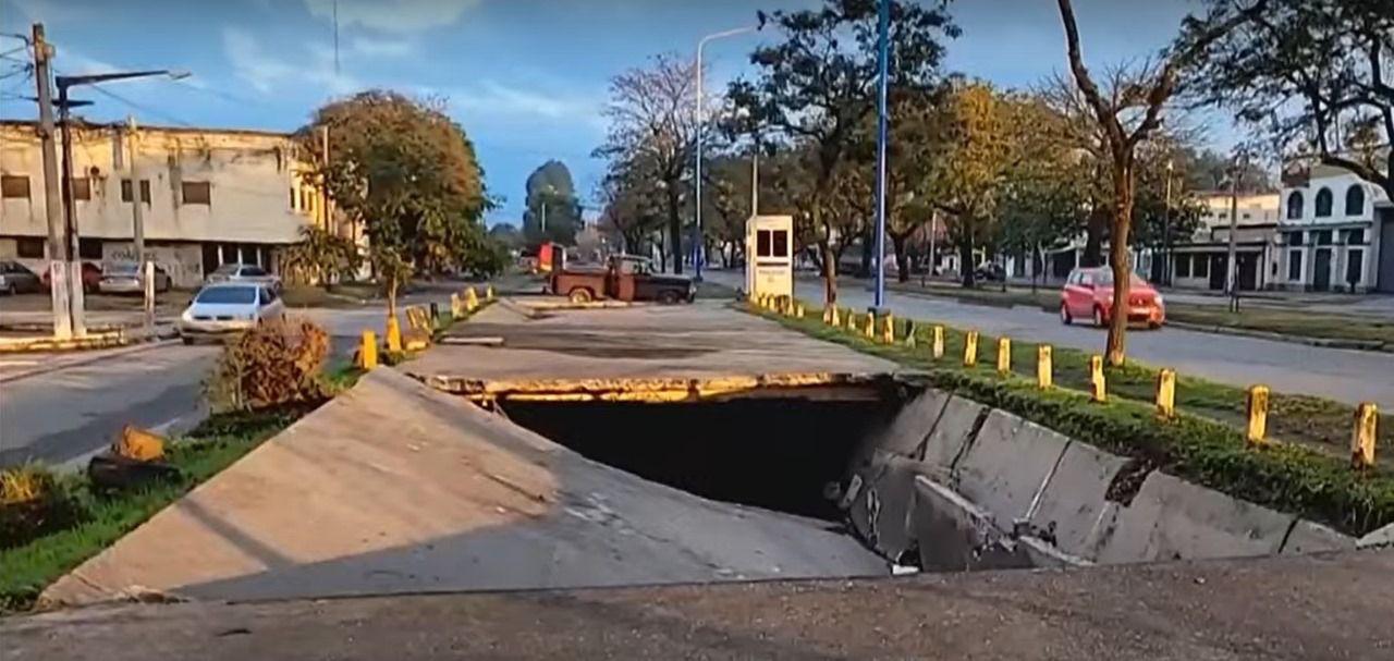 Cedió una loza en avenida Kirchner al 2900, el concejal Ale exige informes