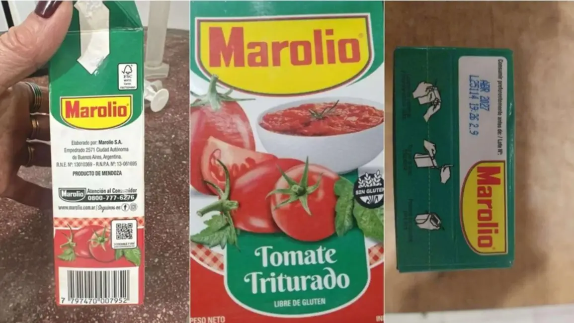 Tomate Marolio con gusanos ¿Cómo reconocer el envase para no consumirlo?