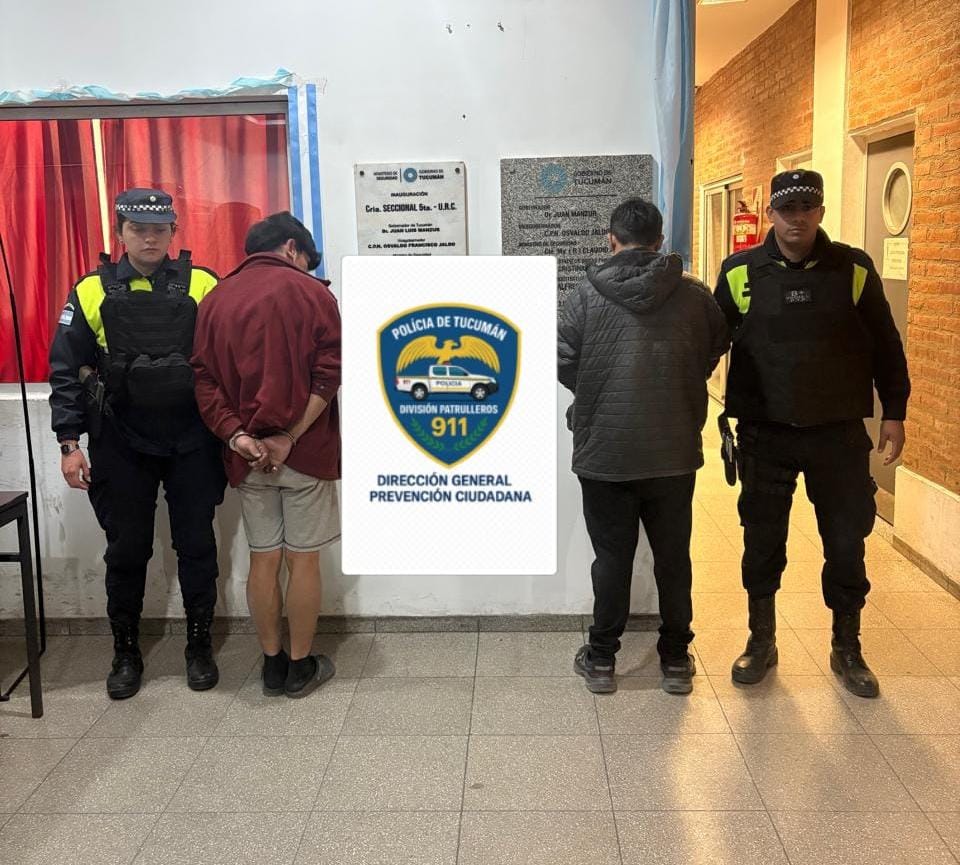 Arrestan a dos hombres por amenazar a su abuela
