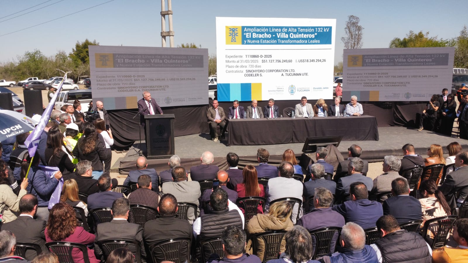 La provincia invertirá más de USD 65 millones, para la construcción de una línea de alta tensión