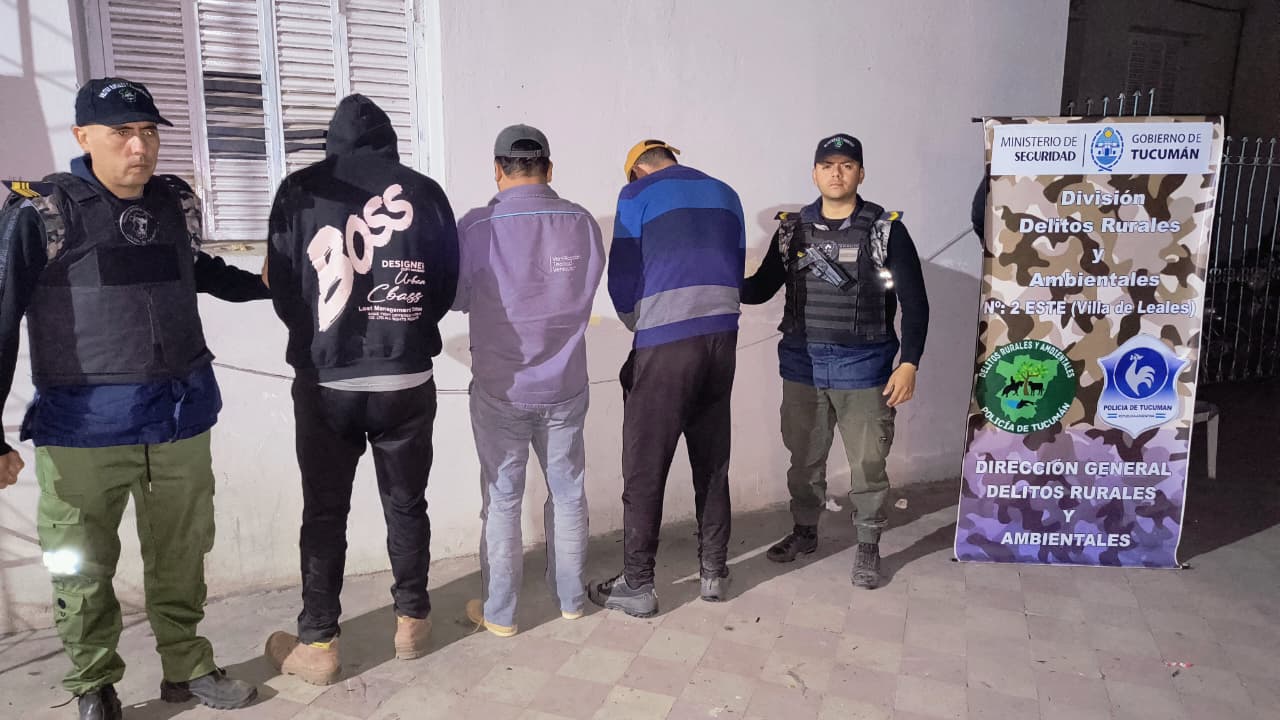 Detienen a tres personas que habrían provocado la quema intencional de pastizales