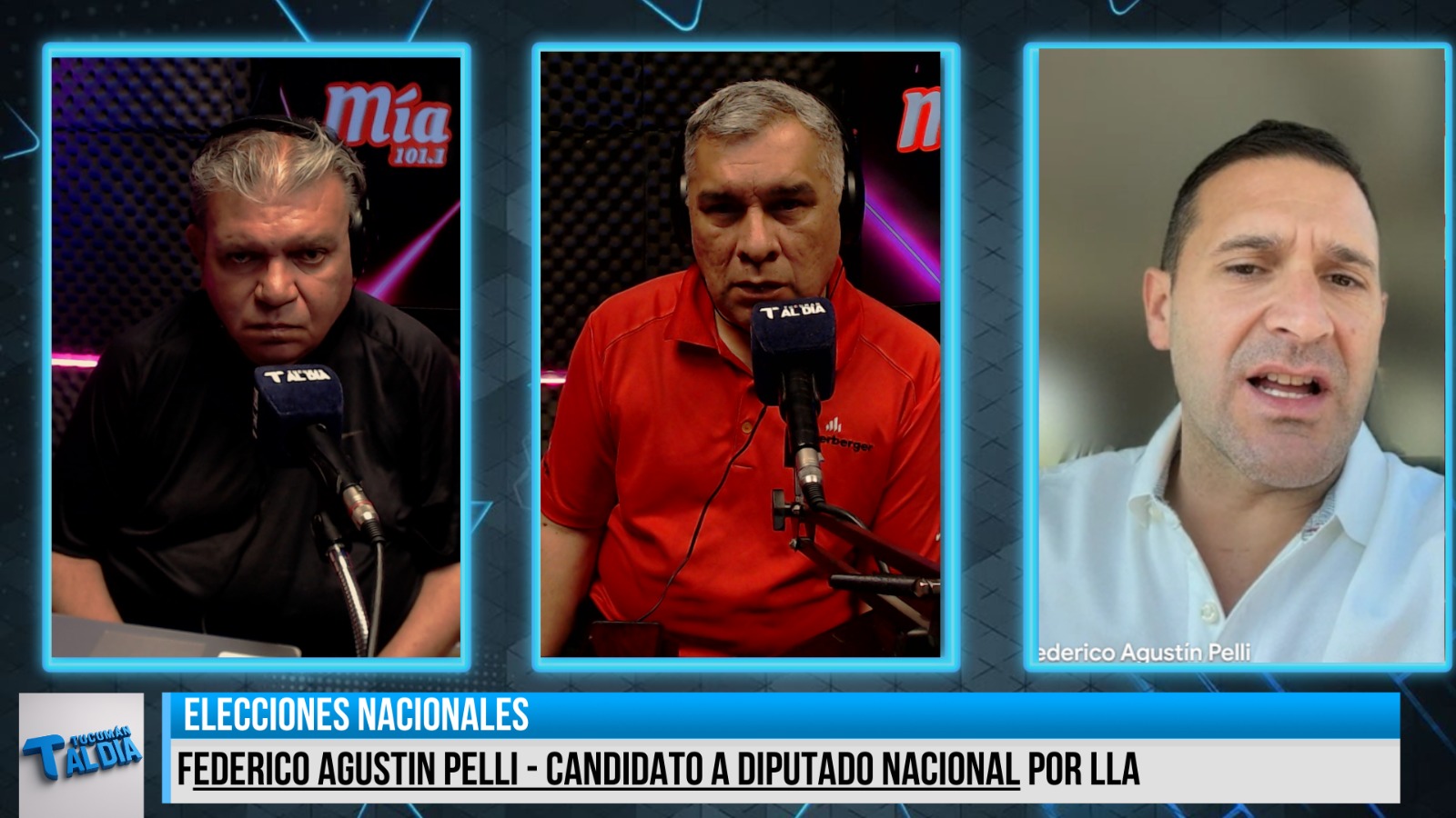 «Bussi no es referente en Tucumán, ni tiene contactos con LLA». Federico Pelli, candidato a diputado nacional por LLA