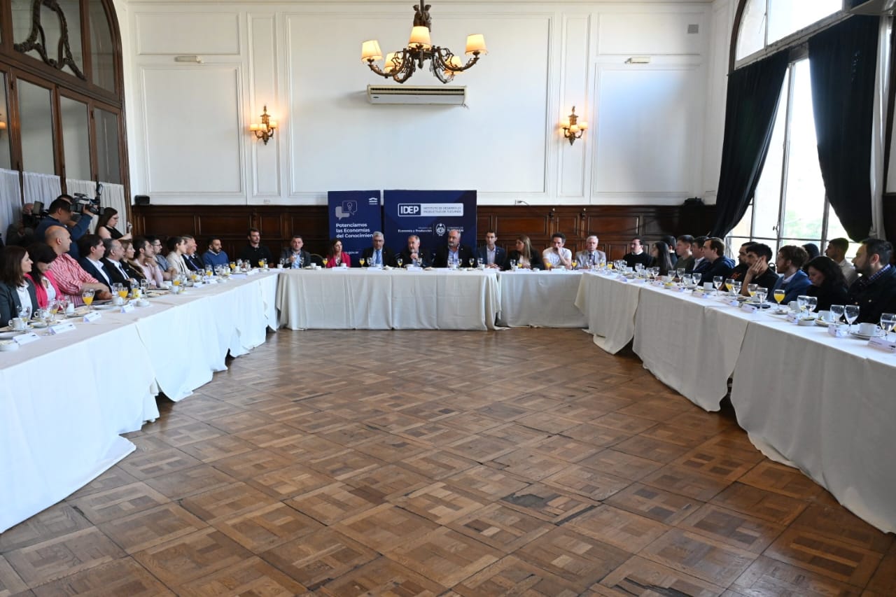 Jaldo se reunió con empresarios de la Economía del Conocimiento