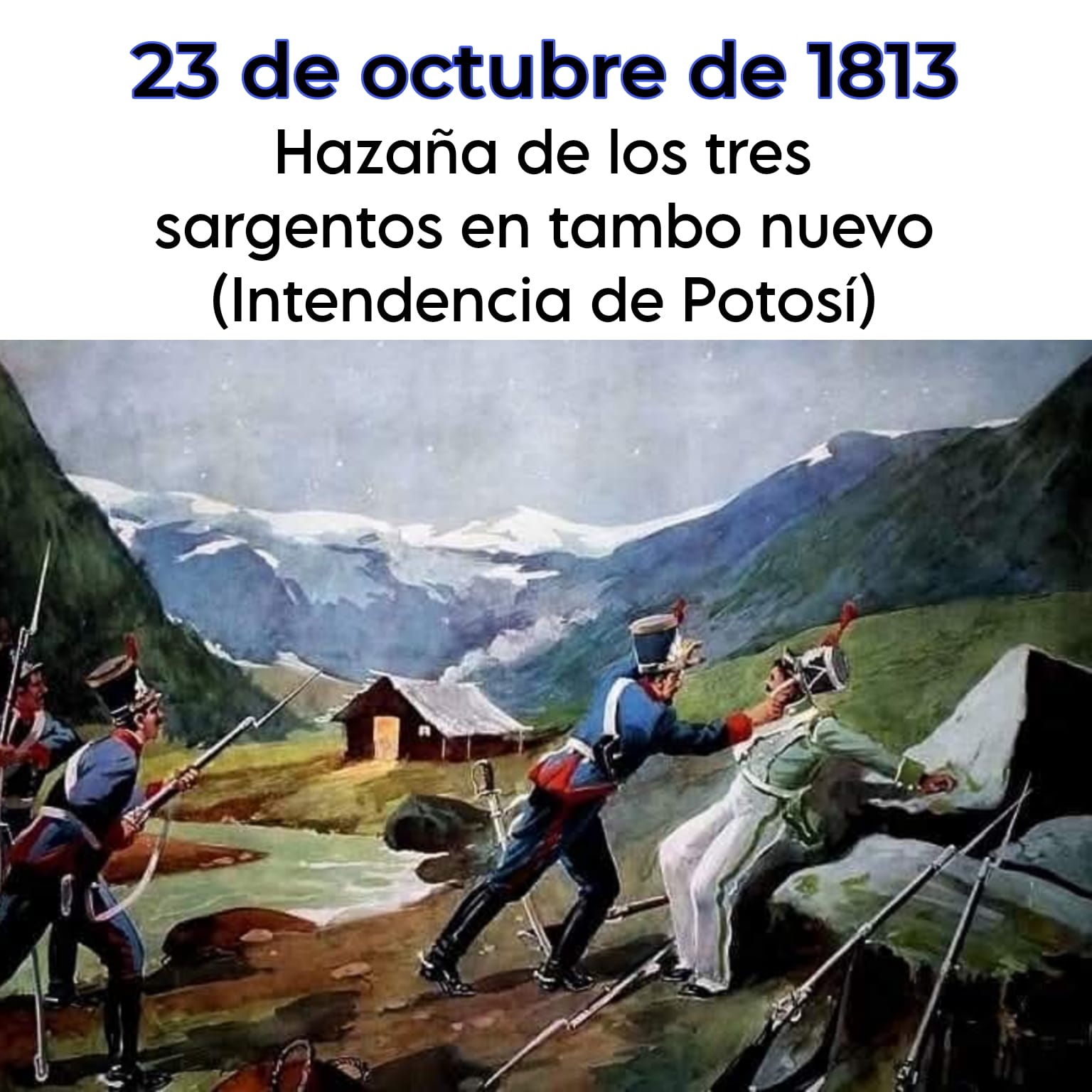 Huellas de nuestra patria: la hazaña de los Tres Sargentos
